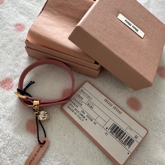 Muy Miu leather bracelet - Picture 2 of 3